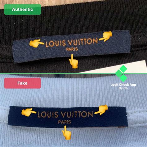 louis vuitton shirt real vs fake|authenticating louis vuitton.